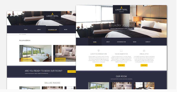 Luxury – Hotel and Resort Theme