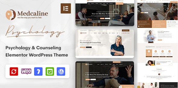 Medcaline – Psychology & Counseling Theme